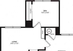 Floorplan at Windsor at Liberty House